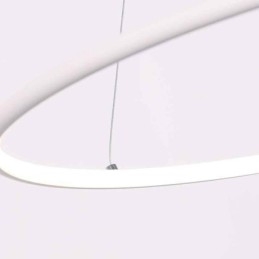 Nowoczesna lampa wisząca okrągła lampa 60cm 80cm