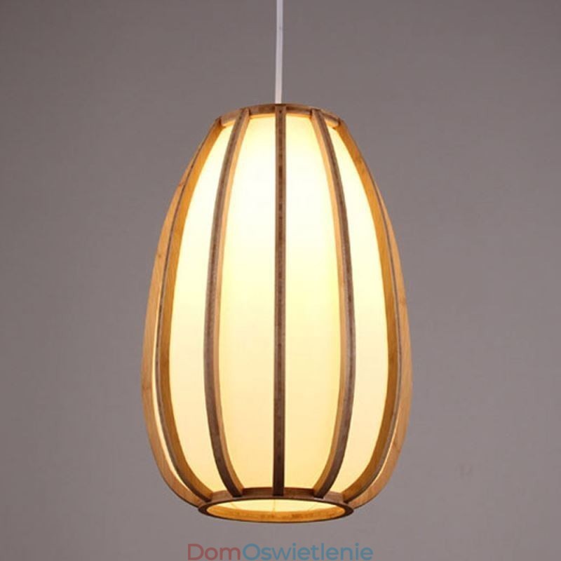 Wisząca lampa bambusowa Visual Comfort