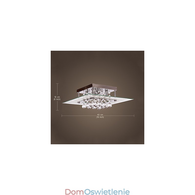 Lampa sufitowa nowoczesna kryształowa Living 5 świateł