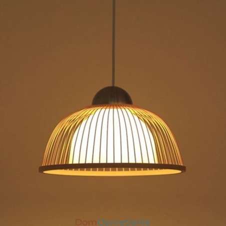 Nowoczesna prosta lampa wisząca skierowana w dół Specjalna lampa wisząca z bambusa Oświetlenie nocne Nowoczesna prosta lampa wisząca skierowana w dół Specjalna lampa wisząca z bambusa Oświetlenie nocne