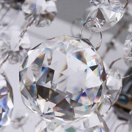 Lampa sufitowa nowoczesna kryształowa Living 5 świateł