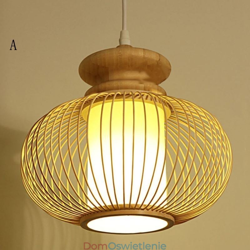 Nordic Exquisite Bamboo Lampa wisząca