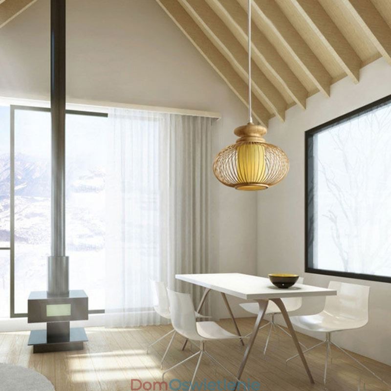 Nordic Exquisite Bamboo Lampa wisząca