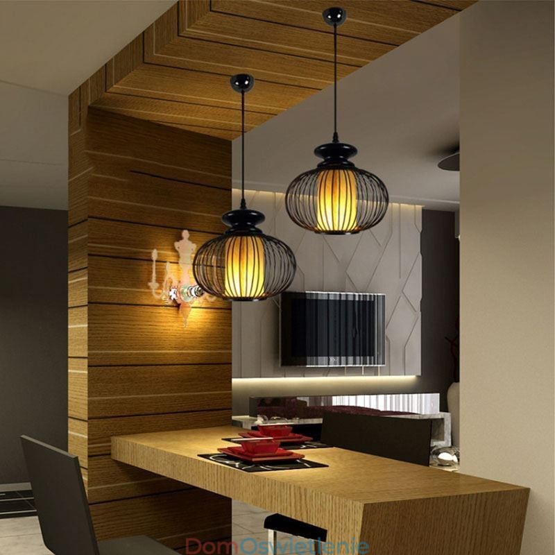 Nordic Exquisite Bamboo Lampa wisząca