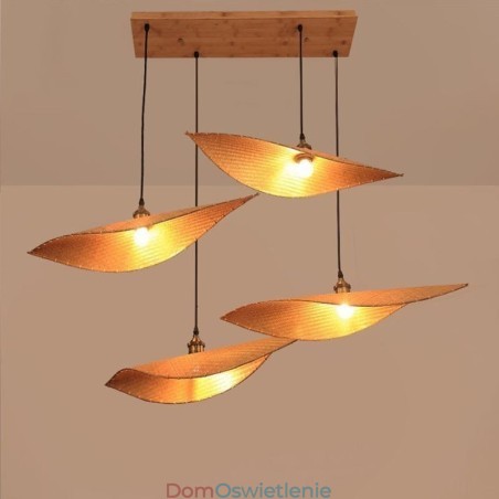 Kreatywna lampa wisząca z liści Współczesna lampa wisząca z bambusa Oświetlenie herbaciarni Kreatywna lampa wisząca z liści Współczesna lampa wisząca z bambusa Oświetlenie herbaciarni
