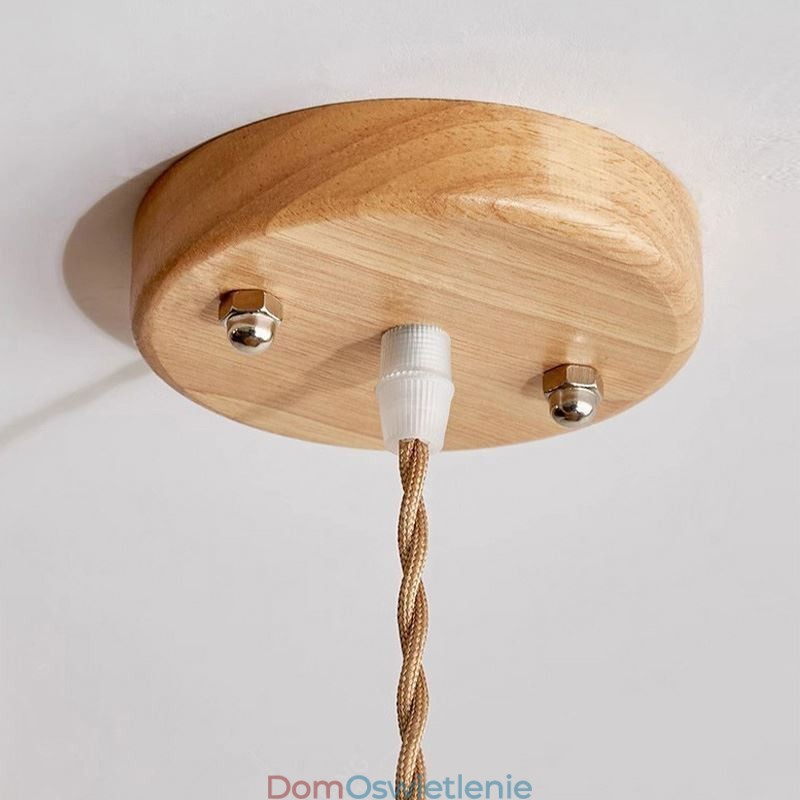 Lampa wisząca z liny konopnej, lampa sufitowa, retro, dekoracja, klosz do lampy