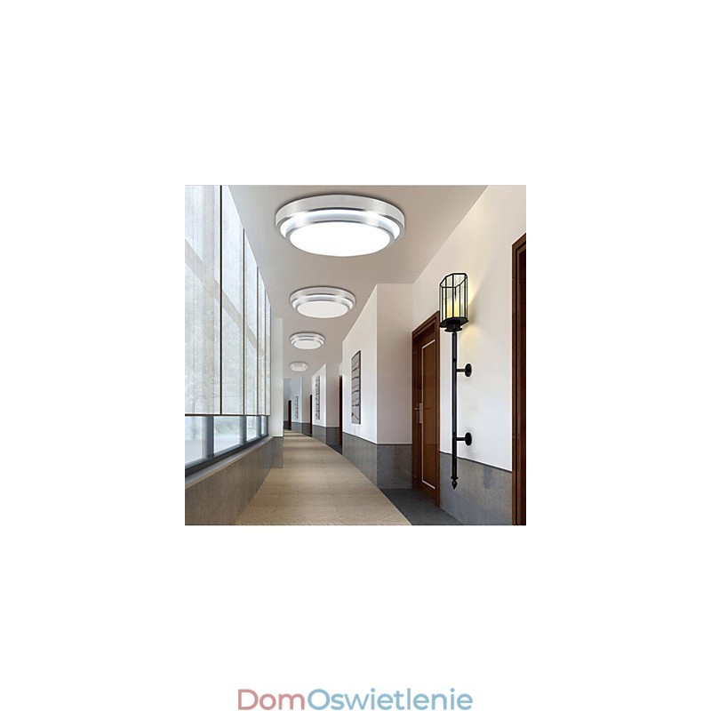 Oświetlenie montowane na płasko Światło okrągłe proste nowoczesne średnica 35CM