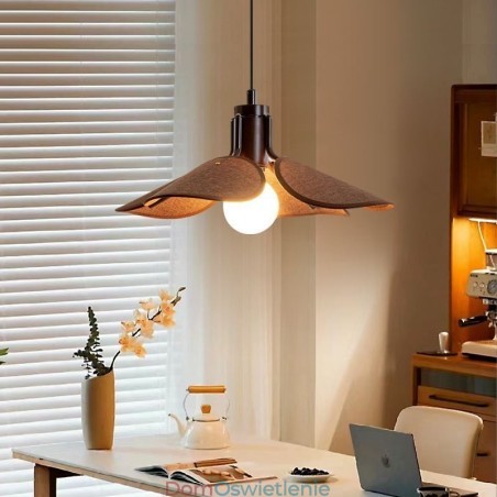 Nordic Wisząca Lampa Wabi Sabi Style Tkanina Abażur Dekoracyjna Lampa Sufitowa Nordic Wisząca Lampa Wabi Sabi Style Tkanina Abażur Dekoracyjna Lampa Sufitowa