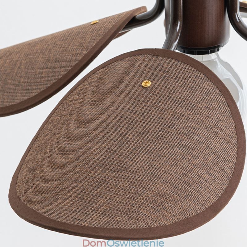 Nordic Wisząca Lampa Wabi Sabi Style Tkanina Abażur Dekoracyjna Lampa Sufitowa
