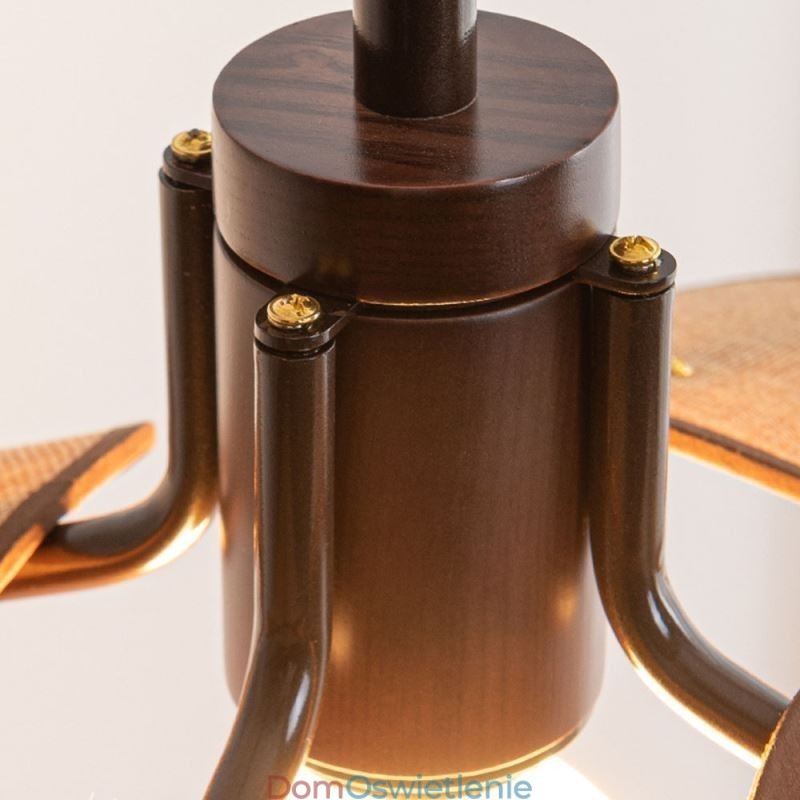Nordic Wisząca Lampa Wabi Sabi Style Tkanina Abażur Dekoracyjna Lampa Sufitowa