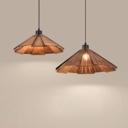 Retro Wisząca Lampa Kreatywna Drewniana Lampa Sufitowa