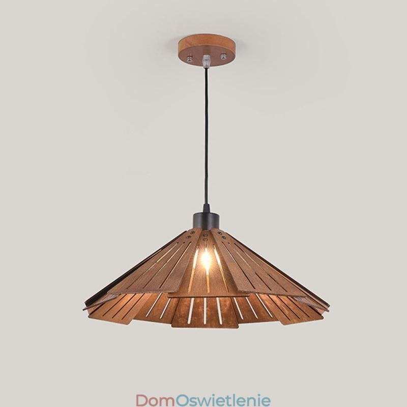 Retro Wisząca Lampa Kreatywna Drewniana Lampa Sufitowa