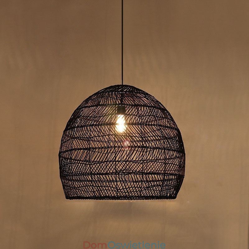 Ręcznie tkana lampa wisząca rattanowa lampa wisząca Farmhouse