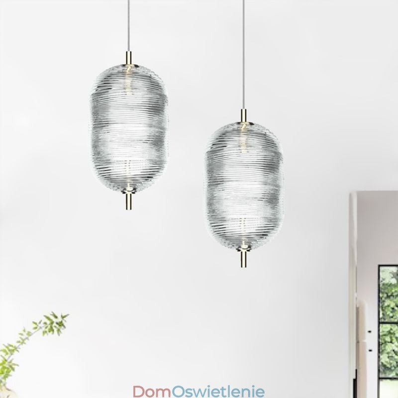 Wisząca lampa Water Ripple, nowoczesna minimalistyczna lampa sufitowa z kutego żelaza