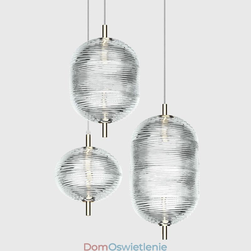 Wisząca lampa Water Ripple, nowoczesna minimalistyczna lampa sufitowa z kutego żelaza