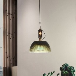 Spódnica plisowana, lampa wisząca ze szkła, nowoczesna, minimalistyczna, kuta, mała lampa sufitowa