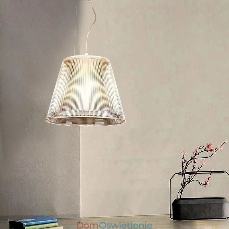 Szklana lampa wisząca Nowoczesna prosta pojedyncza lampa sufitowa