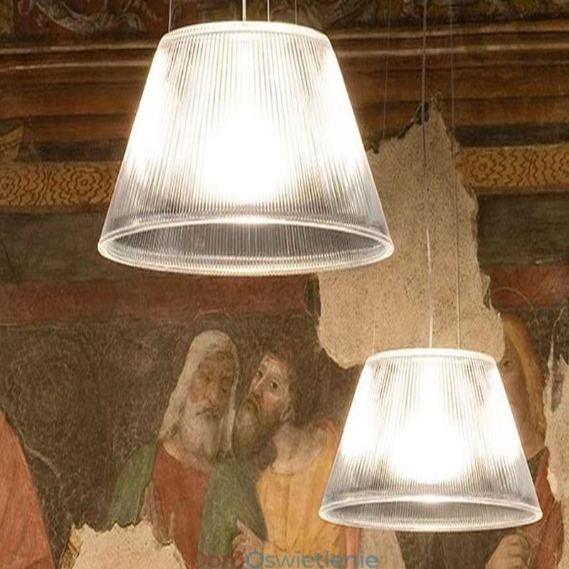 Szklana lampa wisząca Nowoczesna prosta pojedyncza lampa sufitowa