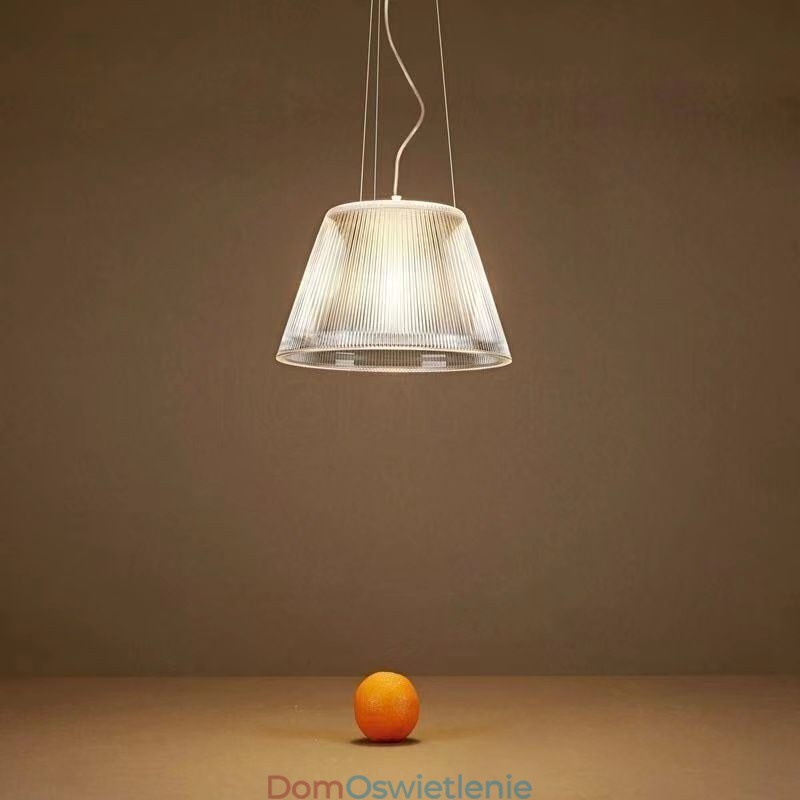 Szklana lampa wisząca Nowoczesna prosta pojedyncza lampa sufitowa