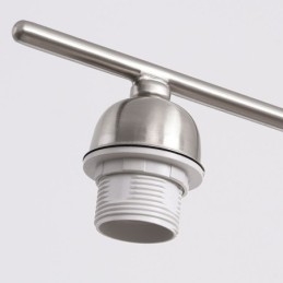 Nordic Glass Pendant Light Kreatywna lampa sufitowa z kutego żelaza