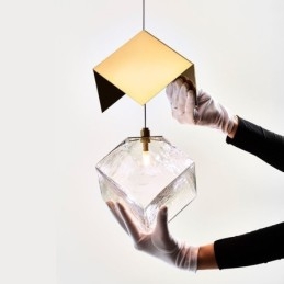 Kreatywne szklane lampy wiszące Pavilion sufitowe