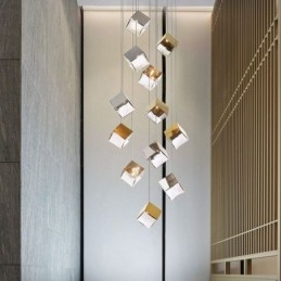 Kreatywne szklane lampy wiszące Pavilion sufitowe