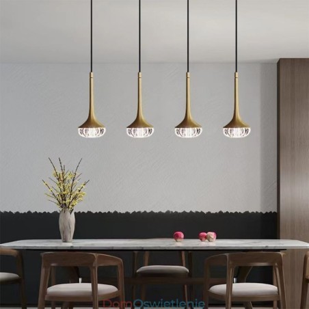 Nowoczesna szklana lampa wisząca, kute szklane oświetlenie sufitowe Nowoczesna szklana lampa wisząca, kute szklane oświetlenie sufitowe