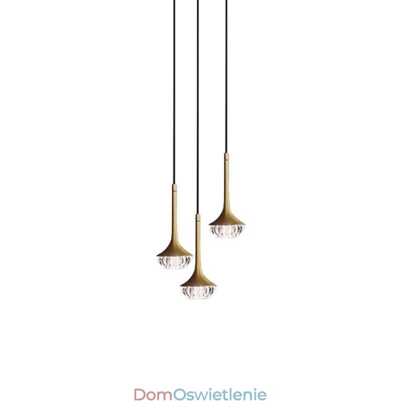 Nowoczesna szklana lampa wisząca, kute szklane oświetlenie sufitowe