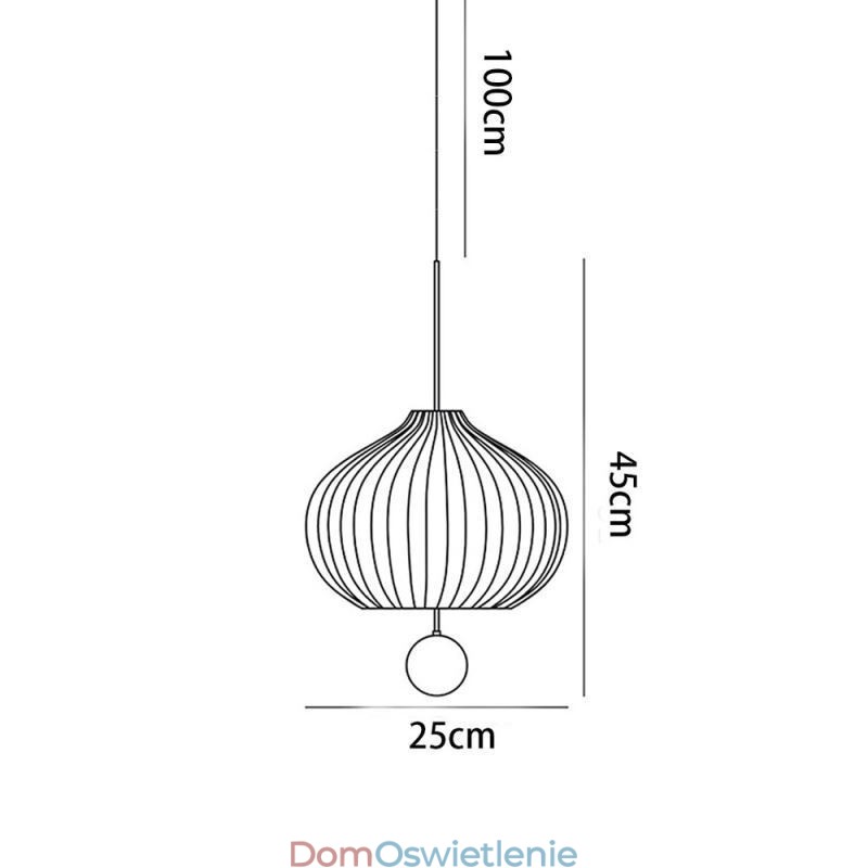 Nowoczesna biała szklana lampa wisząca w kształcie kuli, minimalistyczna lampa sufitowa