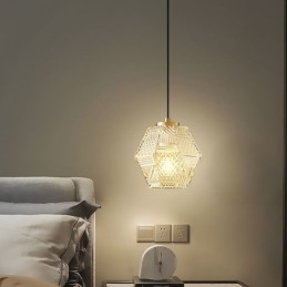 Nowoczesna lampa wisząca Szkło Oświetlenie domu Kreatywna lampa wisząca