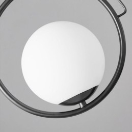 Szklana kula wisząca lampa dekoracyjna do domu