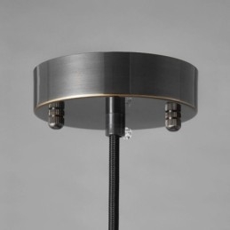 Nowoczesna lampa wisząca ze szkła, pojedyncza lampa wisząca z kloszem z przezroczystego szkła