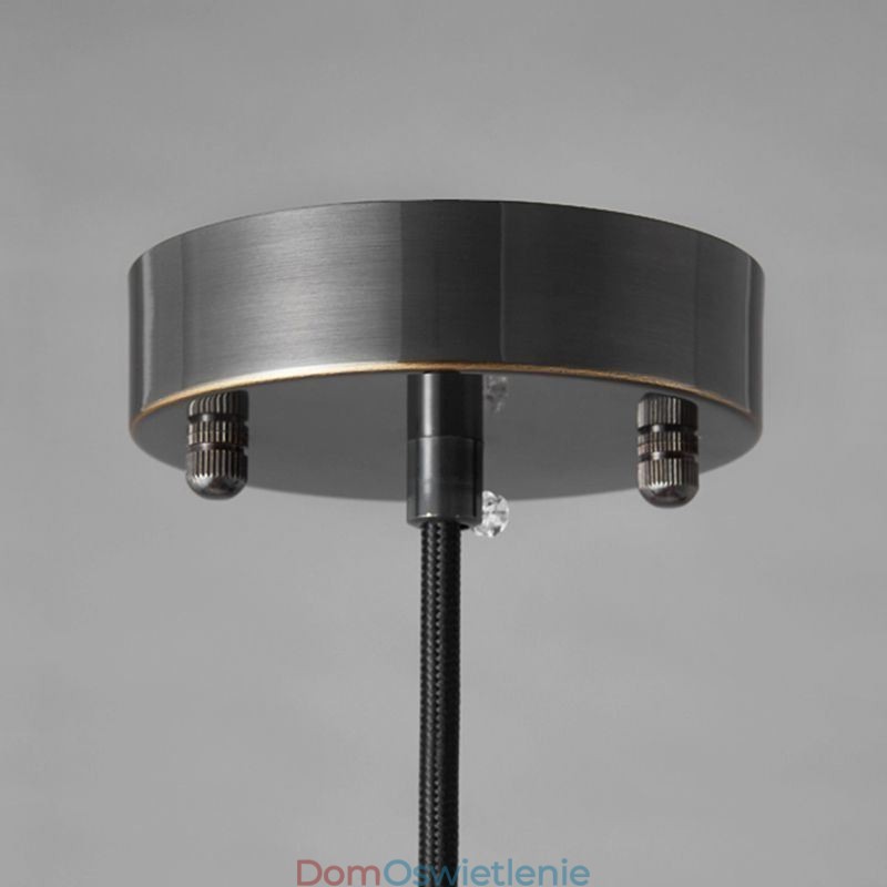 Nowoczesna lampa wisząca ze szkła, pojedyncza lampa wisząca z kloszem z przezroczystego szkła