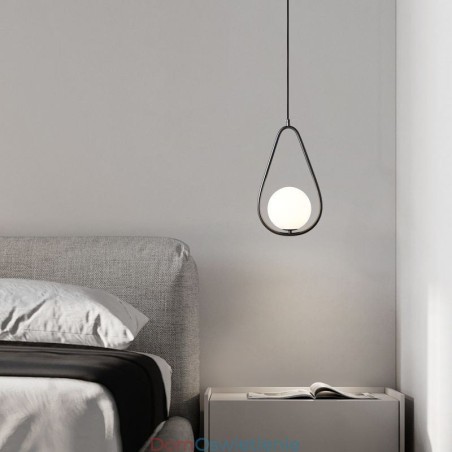 Nowoczesna lampa wisząca Globe Glass Water Drop Pendant Lamp Nowoczesna lampa wisząca Globe Glass Water Drop Pendant Lamp