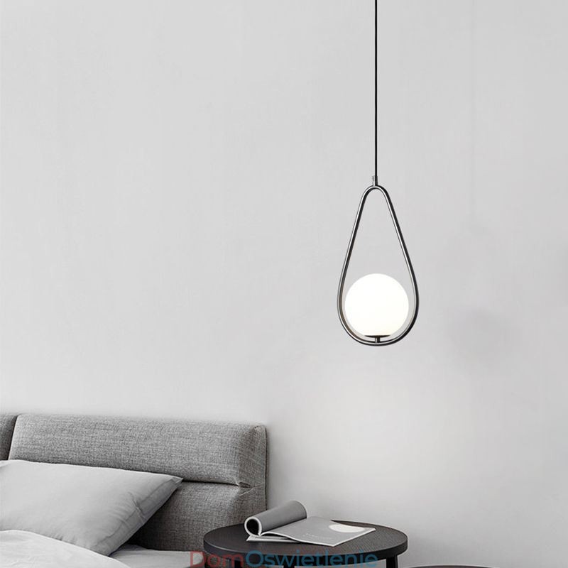 Nowoczesna lampa wisząca Globe Glass Water Drop Pendant Lamp