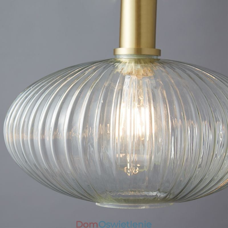 Nowoczesna lampa wisząca Jedno światło Szklana lampa wisząca na wyspę