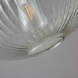 Nowoczesna lampa wisząca Jedno światło Szklana lampa wisząca na wyspę