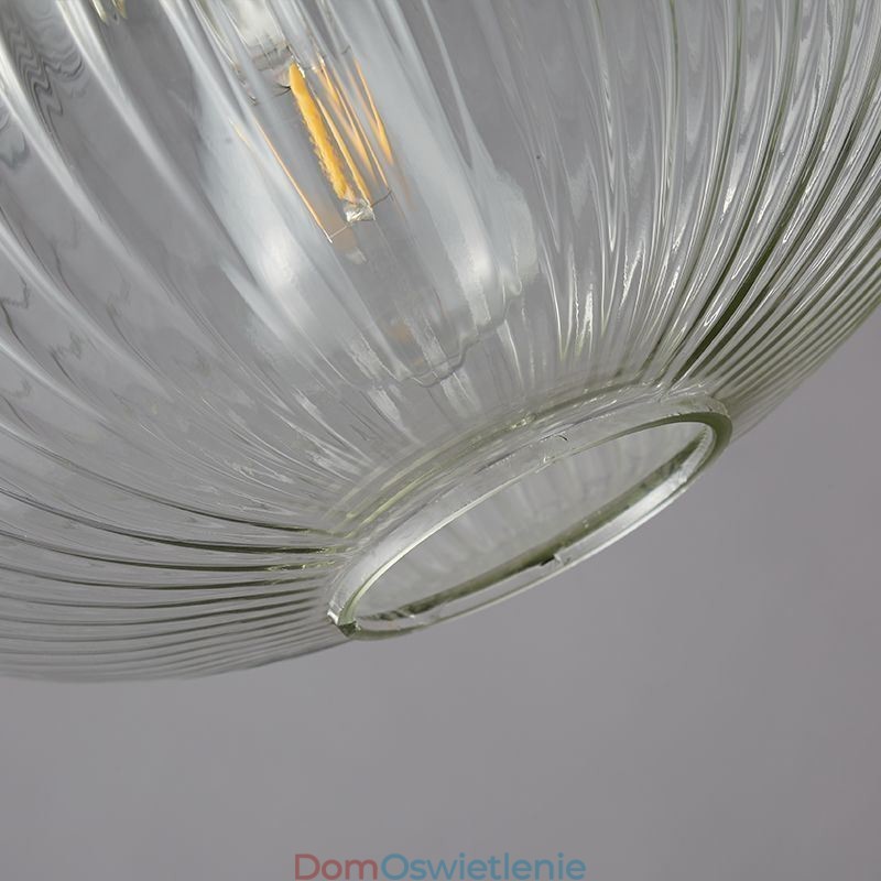 Nowoczesna lampa wisząca Jedno światło Szklana lampa wisząca na wyspę