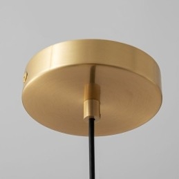 Szczotkowane złoto lampa wisząca pojedyncza lampa wisząca