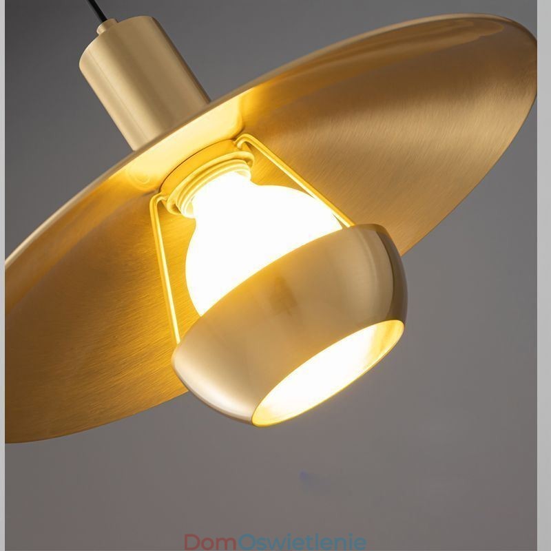 Szczotkowane złoto lampa wisząca pojedyncza lampa wisząca