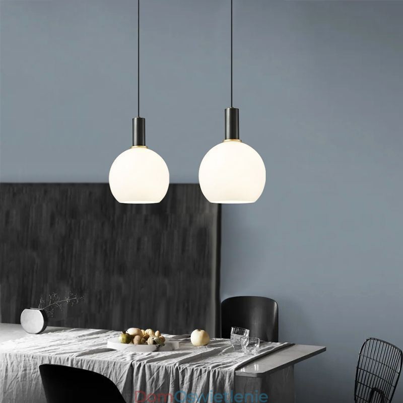 Nowoczesna prosta lampa wisząca szklana lampa wisząca