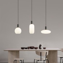 Nowoczesna prosta lampa wisząca szklana lampa wisząca