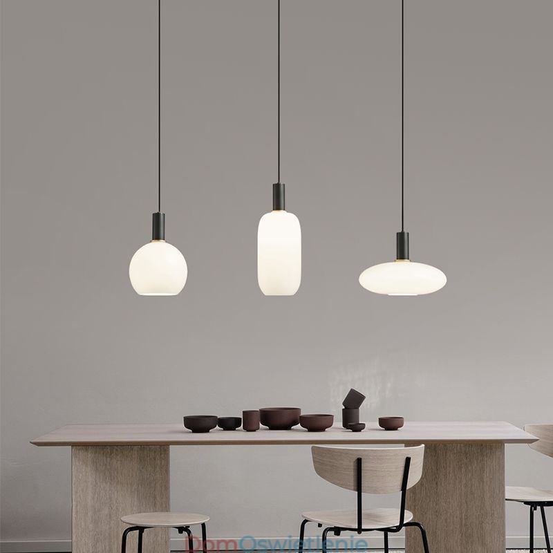 Nowoczesna prosta lampa wisząca szklana lampa wisząca