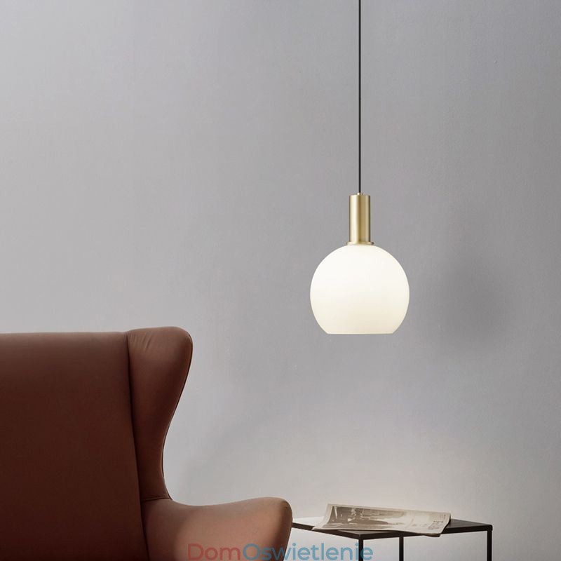 Nowoczesna prosta lampa wisząca szklana lampa wisząca