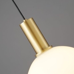 Nowoczesna prosta lampa wisząca szklana lampa wisząca