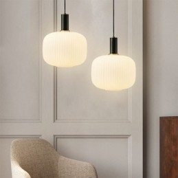 Nowoczesna lampa wisząca Proste kreatywne szklane lampy wiszące
