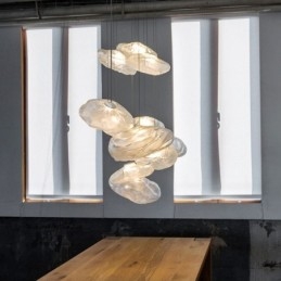 Kreatywna lampa wisząca Nordic Glass Chandelier Art wisząca lampa