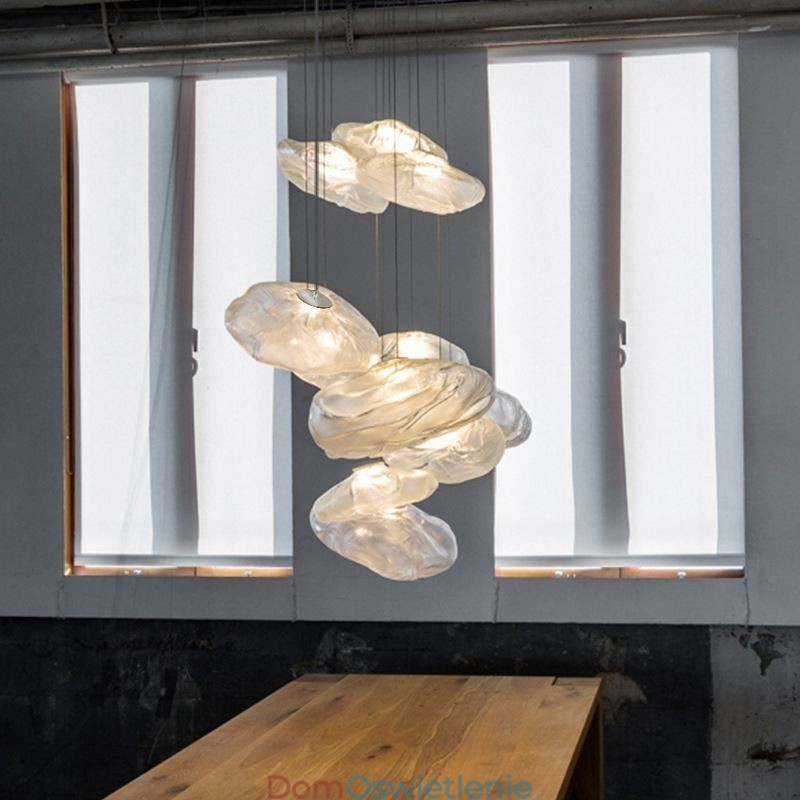 Kreatywna lampa wisząca Nordic Glass Chandelier Art wisząca lampa
