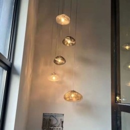Kreatywna lampa wisząca Nordic Glass Chandelier Art wisząca lampa