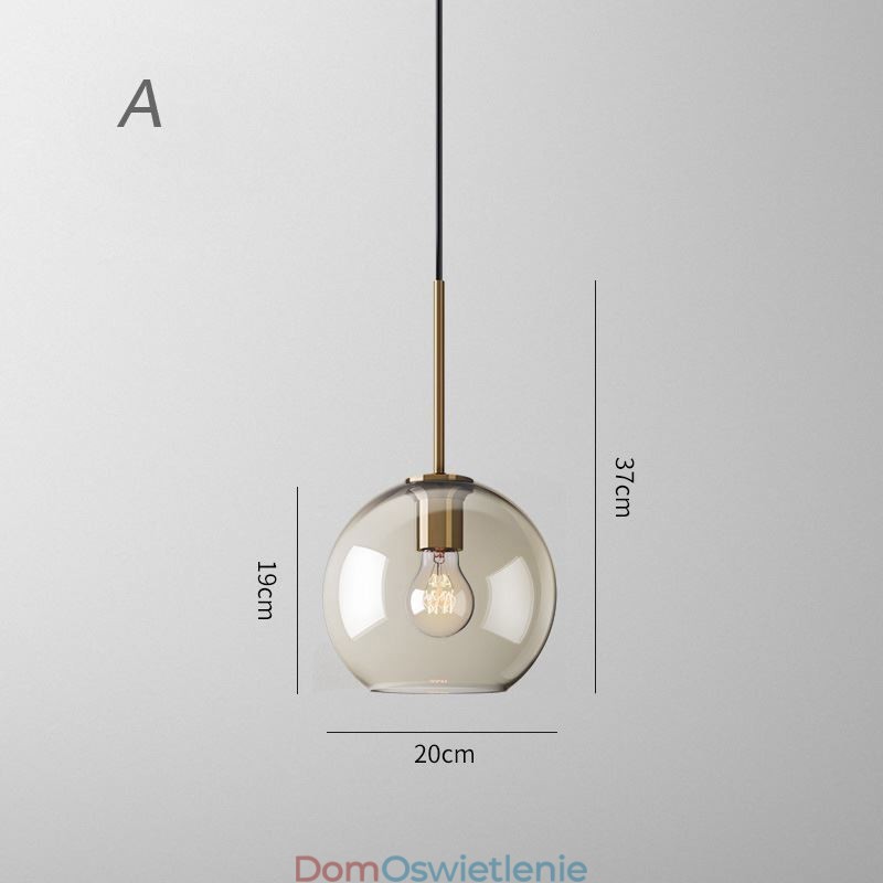 3-punktowa szklana lampa wisząca klasyczna klastrowa wisząca oprawa oświetleniowa kawiarnia